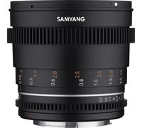 SAMYANG - VDSLR 50mm T1.5 MK2 MILC Obiettivi per cinema Nero