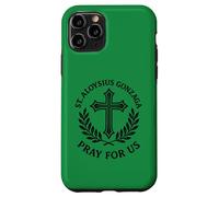 San Aloysius Gonzaga Cattolico Prega per noi Croce Santa Custodia per iPhone 11 Pro