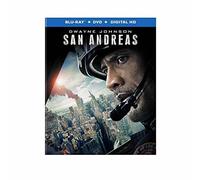 San Andreas Blu-Ray/DVD Combo Dwayne Johnson, Carla Gugino