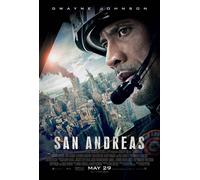 San Andreas Doppio Lato Originale Film Poster Final Stile Dwayne Johnson