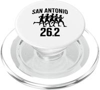 San Antonio 26.2 Running Marathon Finisher Runner Corri veloce PopSockets PopGrip per MagSafe