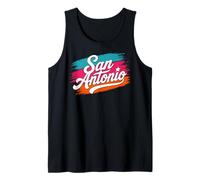 San Antonio Classic Vintage Retro Men Women Kid Canotta