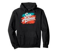San Antonio Classic Vintage Retro Men Women Kid Felpa con Cappuccio