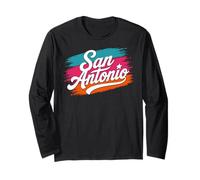 San Antonio Classic Vintage Retro Men Women Kid Maglia a Manica