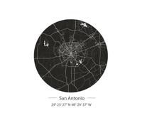 San Antonio Graph Paper Notebook: 100 Pages of Grid Paper for Notes, Sketches, Planning, Math, and Creative Ideas