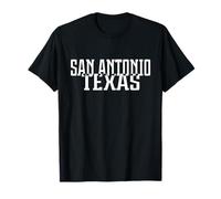 San Antonio Retrò Vintage Style Texas TX Stati Uniti Maglietta