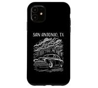 San Antonio Texas Auto D'epoca Industriale Design Vintage Custodia per iPhone 11
