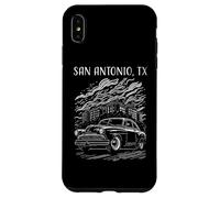 San Antonio Texas Auto D'epoca Industriale Design Vintage Custodia per iPhone XS Max