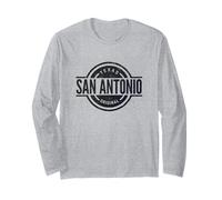 San Antonio Texas - Ufficiale San Antonio TX Maglia a Manica