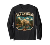 San Antonio Texas Viaggio a San Antonio Città Natale Maglia a Manica