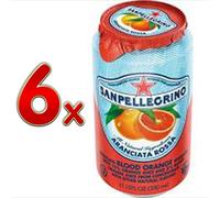 San Arancia Rossa Pellegrino 6 X 330Ml