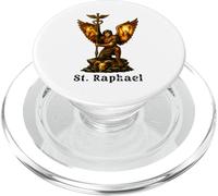 San Arcangelo Raffaele Arte Cristiana Fede PopSockets PopGrip per MagSafe