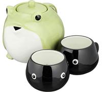 San Art Gift Goods Store - Teiera e tazza da tè a forma di rana