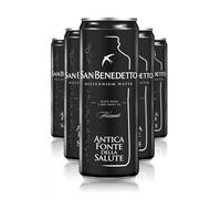 San Benedetto acqua Antica Fonte della Salute | Lattina FRIZZANTE | 33cl x 24pezzi
