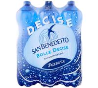 San Benedetto Acqua Frizzante Benedicta - 6 Bottiglie da 1.5 Litri