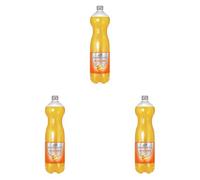 San Benedetto, Allegra, Aranciata, Bevanda Gassata, 1,5 ml, Dissetante e Frizzante, a Basso Contenuto di Zuccheri, con Fruttosio, Bevanda Analcolica (Confezione da 3)