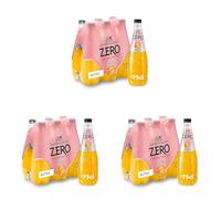 San Benedetto, Allegra Zero, Bibita Analcolica Gassata al Succo d'Arancia, 6 x 750ml Zero Zuccheri Aggiunti e Pochissime Calorie, Rinfrescante e Leggera (Confezione da 3)