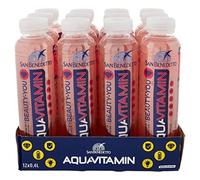 San Benedetto Aquavitamin Beauty You 400 ml - Gusto Frutti Rossi [Confezione da 12] - Nuovo Formato 2022