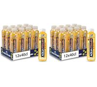San Benedetto Aquavitamin C-POWER Gusto Arancia, Bevanda con alto contenuto di Vitamina C, Vitamine in Acqua Minerale, 12x400ml (Confezione da 2)
