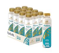 San Benedetto Avena Cocco, Bevanda Vegetale Senza Zuccheri Aggiunti, 400ml, Confezione da 12 Bottiglie