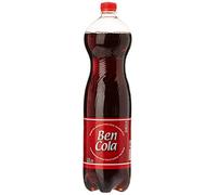 San Benedetto, Ben Cola, Bibita Analcolica Gassata, Bottiglia da 1,5 L, Gusto Classico a Basso Contenuto Calorico, Ideale per Ogni Pausa, Senza Glutine