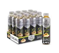 San Benedetto, Fruit & Power Dark Edition, 12 x 0,40 L, Mix Fruttato Energizzante, Ideale come Break Alternativo al Caffè, Zero Zuccheri Aggiunti