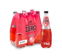 San Benedetto, Bibita Analcolica Gassata al Ginger Zero, 6x750 ml, Senza Zuccheri Aggiunti e Senza Calorie, Rinfrescante e Leggera