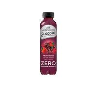San Benedetto, Succoso Zero ai Frutti Rossi, 400 ml Bevanda Leggera e Dissetante in Acqua Minerale Naturale, Senza Zuccheri, Conservanti Coloranti e Glutine