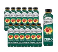 San Benedetto, Succoso Zero al Gusto Fruttamix, 12x400 ml Bevanda Leggera e Dissetante in Acqua Minerale Naturale, Senza Zuccheri, Conservanti Coloranti e Glutine