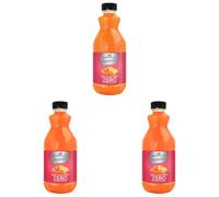 San Benedetto Succoso Zero Arancia Carota e Limone 900 ml. Bevanda a base di frutta leggera e dissetante in Acqua Minerale Naturale, zero zuccheri aggiunti e pochissime calorie (Confezione da 3)