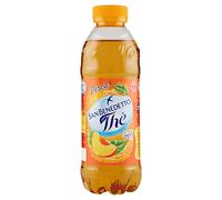 San Benedetto, Thè Freddo alla Pesca, 500 ml Bevanda Dissetante Analcolica, Gusto Fruttato, Tappo Click, Senza Conservanti e Coloranti