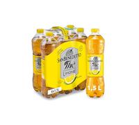 San Benedetto, Thè Freddo al Limone, 6x1,5 L Bevanda Dissetante Analcolica, Gusto Fruttato, Tappo Click, Senza Conservanti e Coloranti