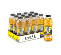 San Benedetto, Thè Freddo al Limone Zero, 12x500 ml Bevanda Dissetante Analcolica, Gusto Fruttato, Tappo Click, Senza Zuccheri, Conservanti e Coloranti