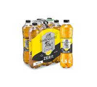 San Benedetto, Thè Freddo al Limone Zero, 6x1,5 l Bevanda Dissetante Analcolica, Gusto Fruttato, Tappo Click, Senza Zuccheri, Conservanti e Coloranti
