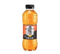 San Benedetto, Thè Freddo alla Pesca, 500 ml Bevanda Dissetante Analcolica, Gusto Fruttato, Tappo Click, Senza Zuccheri, Conservanti e Coloranti
