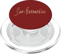 San Bernardino California Vintage design elegante PopSockets PopGrip per MagSafe