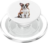 San Bernardo Cucciolo Schizzo Disegno Art Dog Lover PopSockets PopGrip per MagSafe