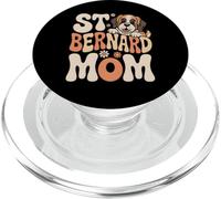 San Bernardo Mamma Carino Retro Cane Mamma PopSockets PopGrip per MagSafe