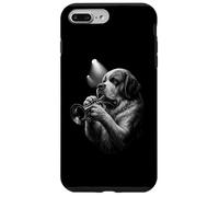 San Bernardo Suonare Tromba Jazz Music Dog Lover Custodia per iPhone 7 Plus/8 Plus