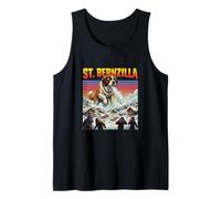 San Bernzilla San Bernardo Cane - Dogzilla Mostro Film Canotta