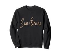 San Bruno California Vintage design elegante Felpa