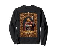 San Canuto Il Santo Patrono Santo di Danimarca Cattolico Vichingo Felpa