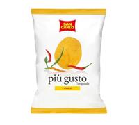 SAN CARLO 10 confezioni di Patatine VIVACE Peperoncino Snack Bar 50 gr Aperitivo