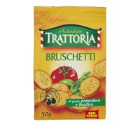 SAN CARLO BRUSCHETTI POMODORO BASILICO AUTENTICA TRATTORIA (10pz da 50g)