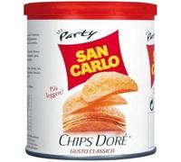 San Carlo Chips Dore' Classico 12 barattoli da 45 gr