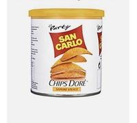 SAN CARLO CHIPS DORÈ DA 45 GR GUSTO VIVACE - 24 Barattoli