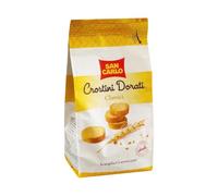 San Carlo Crostini Dorati Classici 200 g - Crostini di Pane Tostati e Fritti, Semplici e Croccanti - Ideali per Aperitivi, Zuppe, Vellutate, Minestre e Insalate