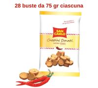 San Carlo Crostini Dorati sapore vivace 28 buste da 75 gr