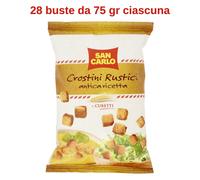 San Carlo Crostini Rustici Antica Ricetta 28 buste da 75 gr