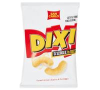 San Carlo Dixi Cornetti di Mais al Gusto di Formaggio Busta da 50g - Snack Senza Glutine